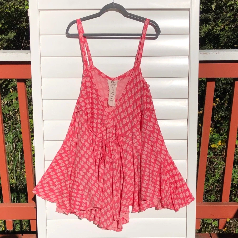 FP one Elegant Pink Women's Tunic Top - Picture 5 of 10